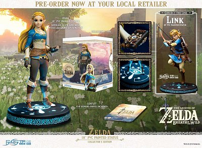 The Legend of Zelda Breath of the Wild PVC Statue Zelda Collector\'s Edition 25 cm