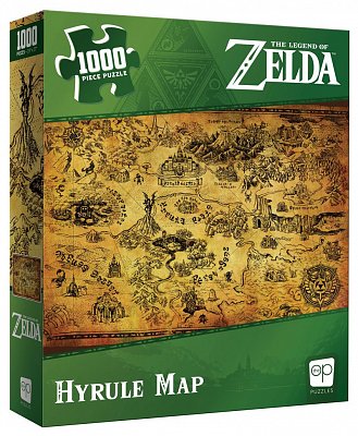 The Legend of Zelda Jigsaw Puzzle Hyrule Map (1000 pieces)