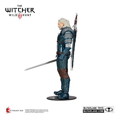 The Witcher Action Figure Geralt of Rivia (Viper Armor: Teal Dye) 18 cm