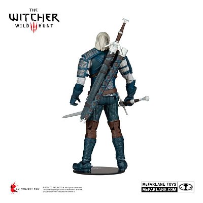 The Witcher Action Figure Geralt of Rivia (Viper Armor: Teal Dye) 18 cm