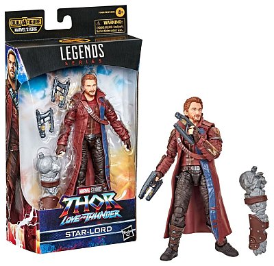 Thor: Love and Thunder Marvel Legends Series Action Figure 2022 Marvel\'s Korg BAF #5: Star-Lord 15 cm