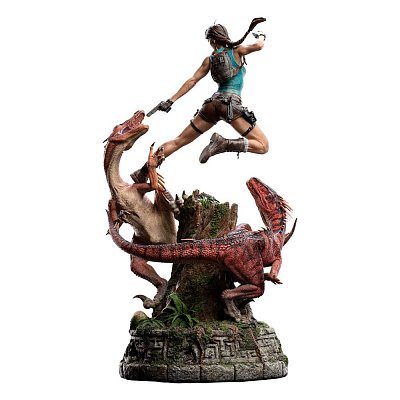 Tomb Raider Statue 1/4 Lara Croft The Lost Valley 80 cm - Severely damaged packaging