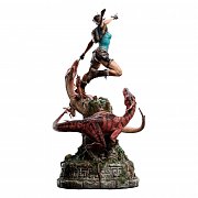 Tomb Raider Statue 1/4 Lara Croft The Lost Valley 80 cm - Severely damaged packaging