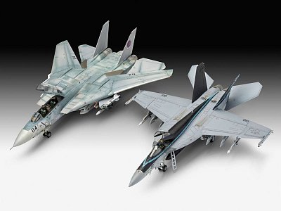 Top Gun Easy-Click Model Kit 1/72 F-14D Super Tomcat & F/A-18E Super Hornet - Damaged packaging