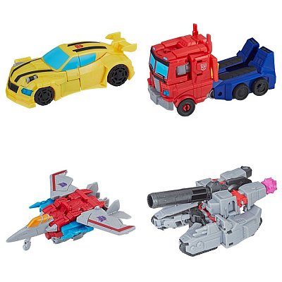 Transformers Buzzworthy Bumblebee Action Figure 4-Pack Warriors 14 cm