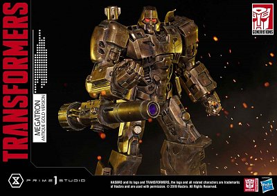 Transformers: G1 Statue Megatron Antique Gold 60 cm