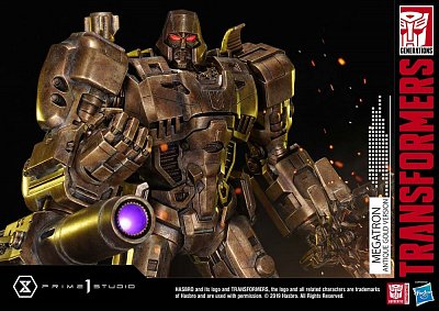 Transformers: G1 Statue Megatron Antique Gold 60 cm