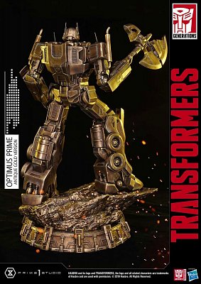 Transformers: G1 Statue Optimus Prime Antique Gold 58 cm