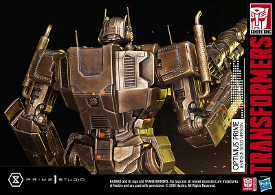 Transformers: G1 Statue Optimus Prime Antique Gold 58 cm