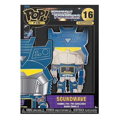 Transformers POP! Enamel Pin Soundwave 10 cm