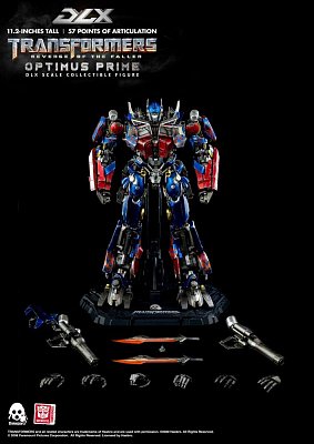 Transformers: Revenge of the Fallen DLX Action Figure 1/6 Optimus Prime 28 cm