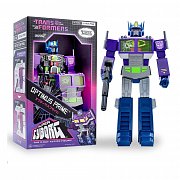 Transformers Super Cyborg Action Figure Optimus Prime (Shattered Glass Purple) 28 cm