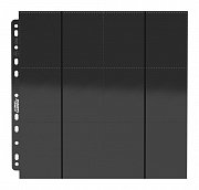 Ultimate Guard 24-Pocket QuadRow Pages Side-Loading Black (10)