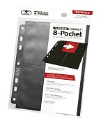 Ultimate Guard 8-Pocket Compact Pages Side-Loading Black (10)