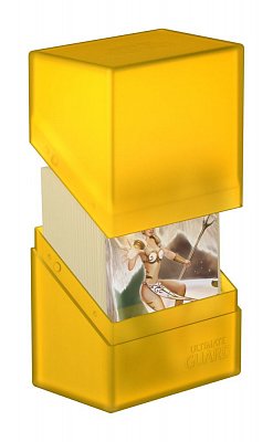 Ultimate Guard Boulder&trade; Deck Case 60+ Standard Size Amber