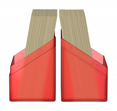 Ultimate Guard Boulder&trade; Deck Case 60+ Standard Size Ruby