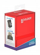 Ultimate Guard Boulder&trade; Deck Case 60+ Standard Size Ruby