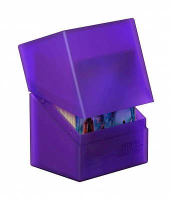 Ultimate Guard Boulder&trade; Deck Case 80+ Standard Size Amethyst