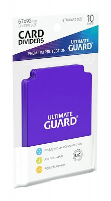 Ultimate Guard Card Dividers Standard Size Purple (10)