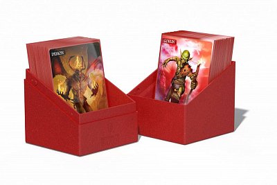 Ultimate Guard Return To Earth Boulder Deck Case 100+ Standard Size Red