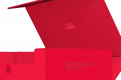 Ultimate Guard Superhive 550+ XenoSkin Monocolor Red