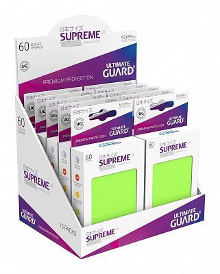 Ultimate Guard Supreme UX Sleeves Japanese Size Light Green (60)