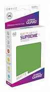 Ultimate Guard Supreme UX Sleeves Japanese Size Matte Green (60)