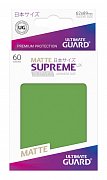 Ultimate Guard Supreme UX Sleeves Japanese Size Matte Green (60)