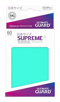 Ultimate Guard Supreme UX Sleeves Japanese Size Turquoise (60)