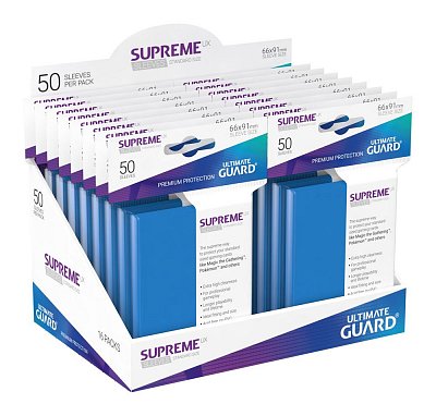 Ultimate Guard Supreme UX Sleeves Standard Size Royal Blue (50)