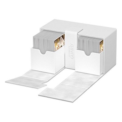 Ultimate Guard Twin Flip`n`Tray 200+ XenoSkin Monocolor White