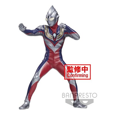 Ultraman Tiga Hero\'s Brave PVC Statue Ultraman Tiga Day & Night Special Ver. 18 cm