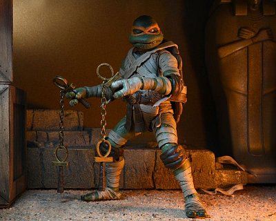 Universal Monsters x Teenage Mutant Ninja Turtles Action Figure Ultimate Michelangelo as The Mummy 18 cm