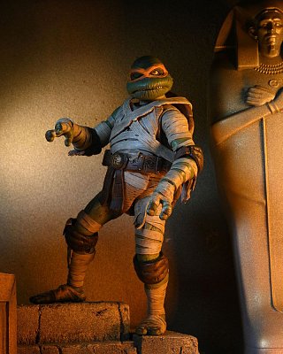 Universal Monsters x Teenage Mutant Ninja Turtles Action Figure Ultimate Michelangelo as The Mummy 18 cm