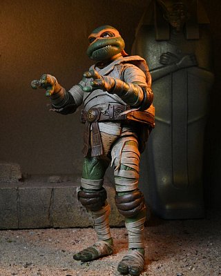 Universal Monsters x Teenage Mutant Ninja Turtles Action Figure Ultimate Michelangelo as The Mummy 18 cm