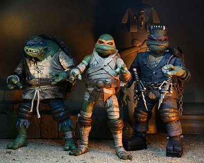 Universal Monsters x Teenage Mutant Ninja Turtles Action Figure Ultimate Michelangelo as The Mummy 18 cm