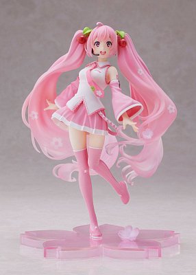 Vocaloid PVC Statue Hatsune Miku Sakura Miku B Cherry Blossoms Ver. 20 cm