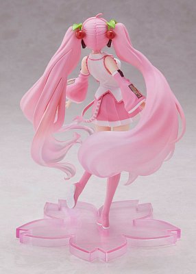 Vocaloid PVC Statue Hatsune Miku Sakura Miku B Cherry Blossoms Ver. 20 cm
