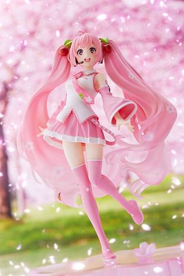 Vocaloid PVC Statue Hatsune Miku Sakura Miku B Cherry Blossoms Ver. 20 cm