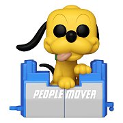 Walt Disney Word 50th Anniversary POP! Disney Vinyl Figure People Mover Pluto w/Balloon 9 cm