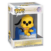 Walt Disney Word 50th Anniversary POP! Disney Vinyl Figure People Mover Pluto w/Balloon 9 cm