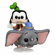 Walt Disney World 50th Anniversary POP! Rides Super Deluxe Vinyl Figure Dumbo w/Goofy 15 cm