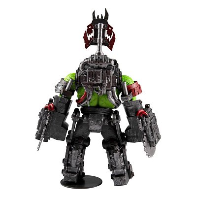 Warhammer 40k Action Figure Ork Meganob with Buzzsaw 30 cm - Severely damaged packaging