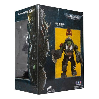 Warhammer 40k Action Figure Ork Meganob with Buzzsaw 30 cm - Severely damaged packaging