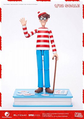 Where\'s Wally? Mega Hero Action Figure 1/12 Wally 17 cm