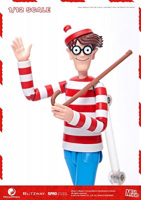 Where\'s Wally? Mega Hero Action Figure 1/12 Wally 17 cm