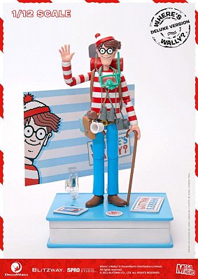 Where\'s Wally? Mega Hero Action Figure 1/12 Wally DX Version 20 cm