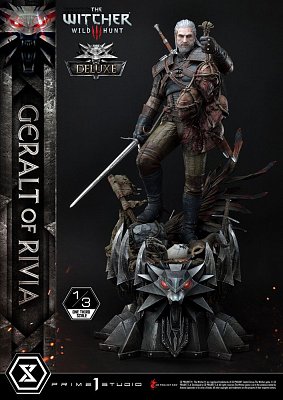 Witcher 3 Wild Hunt Statue 1/3 Geralt von Riva Deluxe Version 88 cm