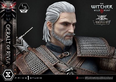 Witcher 3 Wild Hunt Statue 1/3 Geralt von Riva Deluxe Version 88 cm