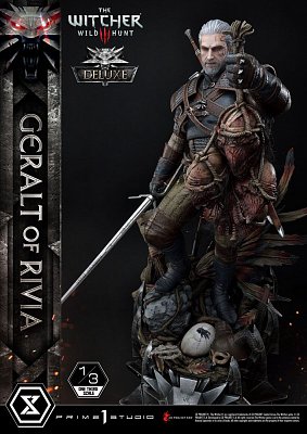 Witcher 3 Wild Hunt Statue 1/3 Geralt von Riva Deluxe Version 88 cm